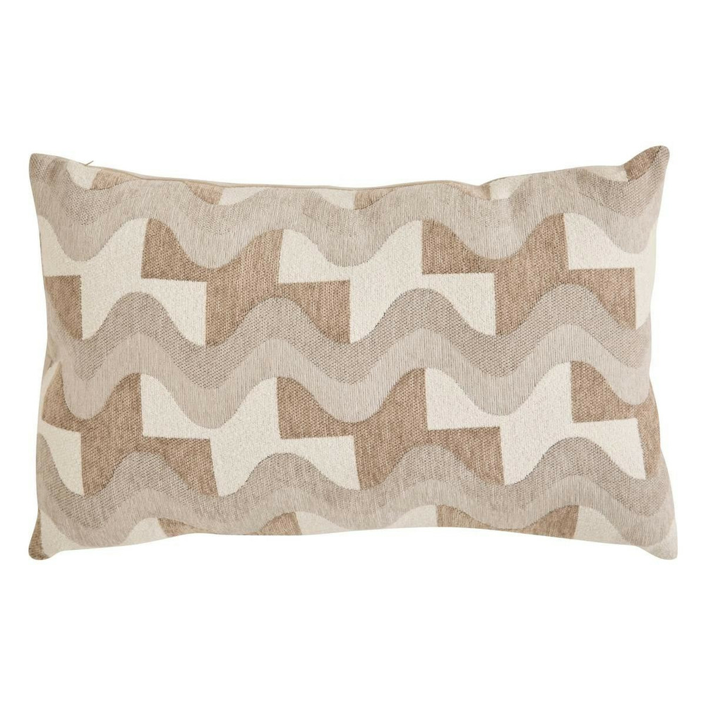 Coussin en jacquard chenillé 
