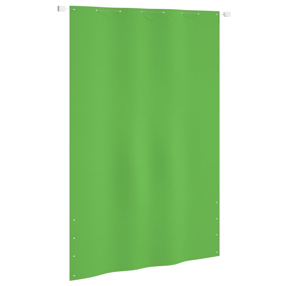 Écran de balcon brise pare vue protection confidentialité 160 x 240 cm tissu oxford vert clair