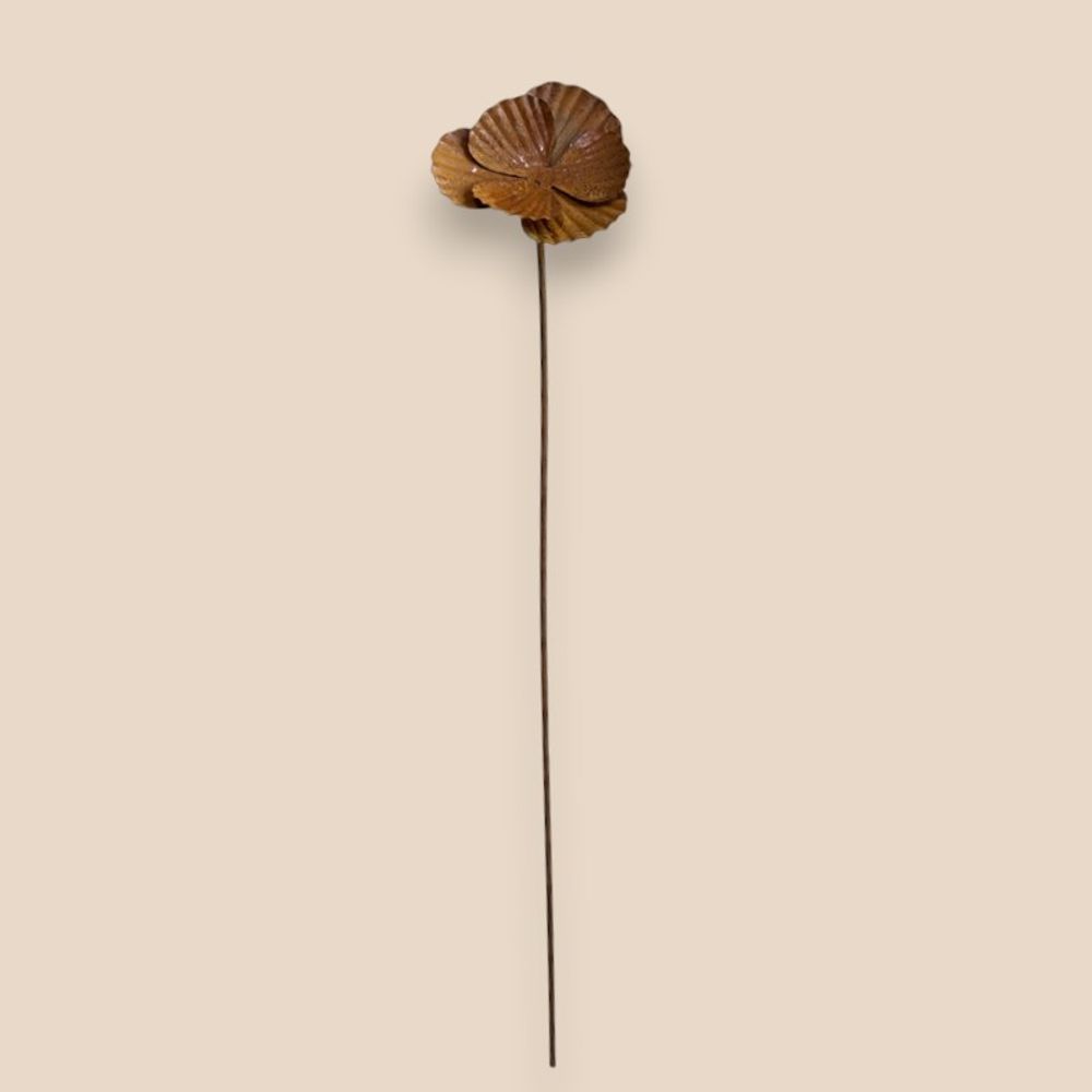 Tuteur jardin fleur 12x9x75cm