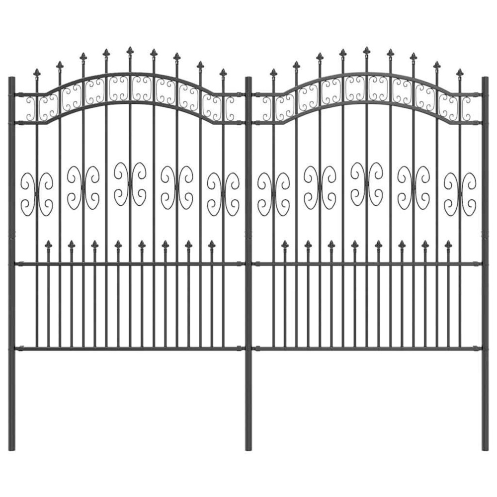 Clôture de jardin kampen gris