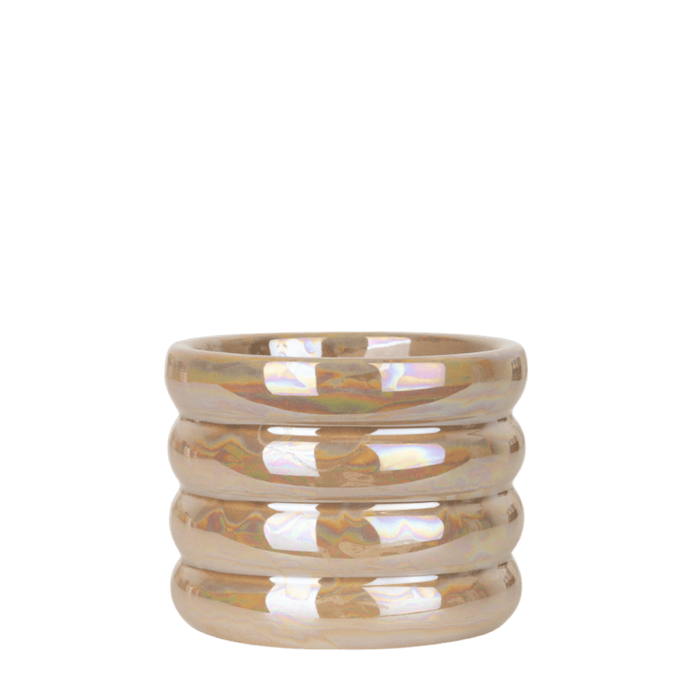 Cache-pot glow sable - ø6 cm