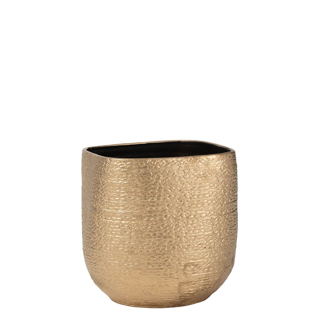 Cache pot audrey ceramique or extra large | Truffaut