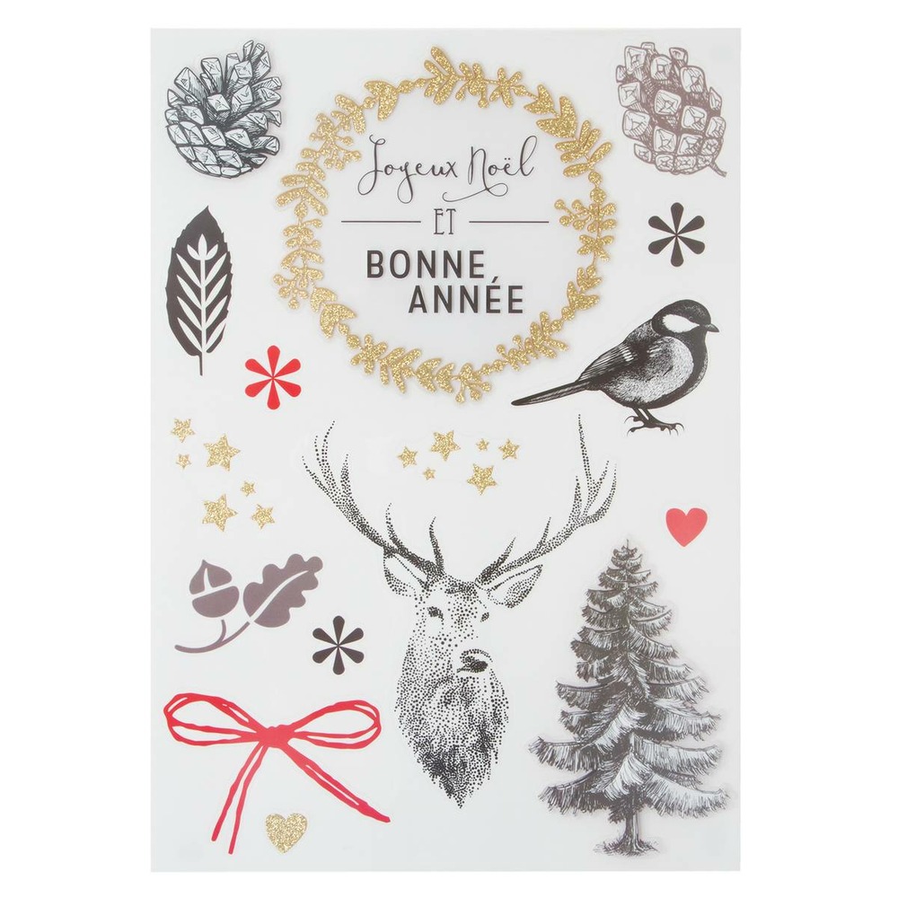 Sticker pop paillettes