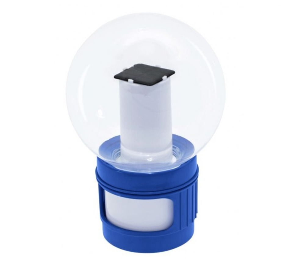 Diffuseur flottant bestway led solar sphere pour pastilles ø 7,6 cm
