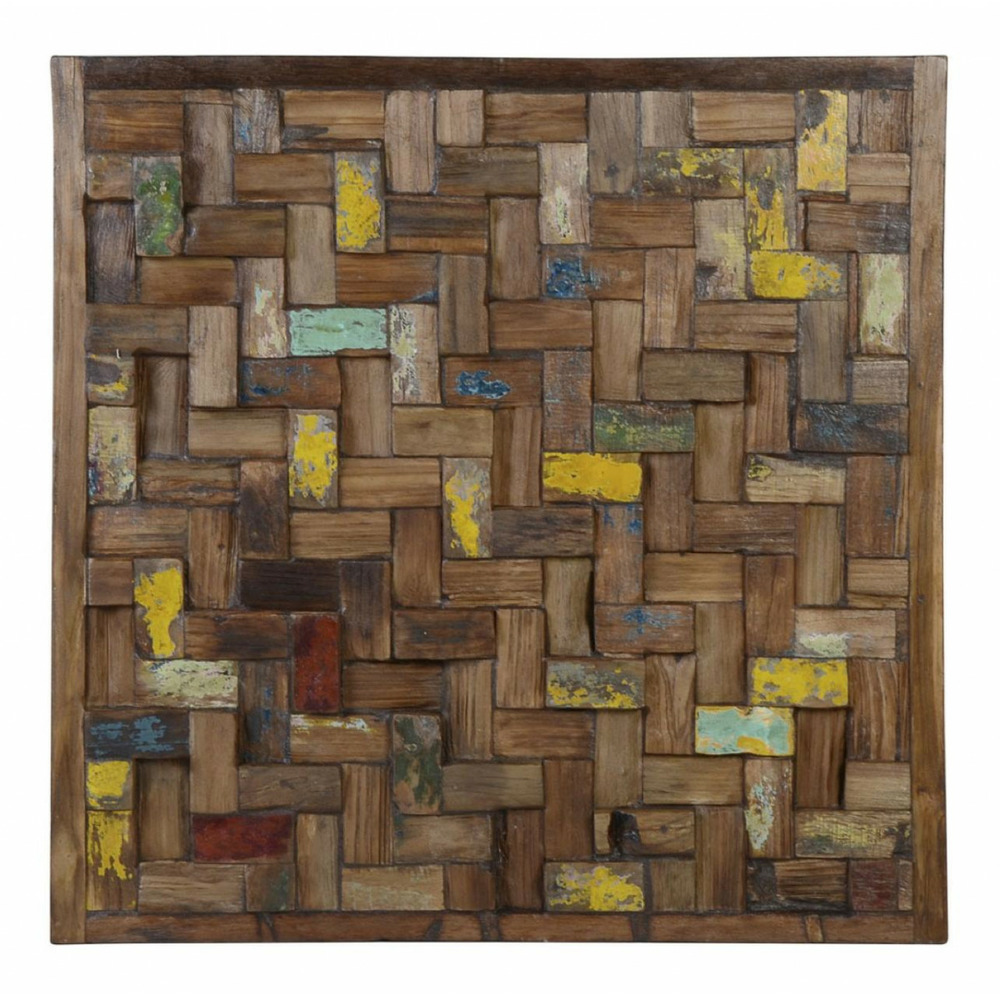 Tableau bois marron - décoration d'autrefois