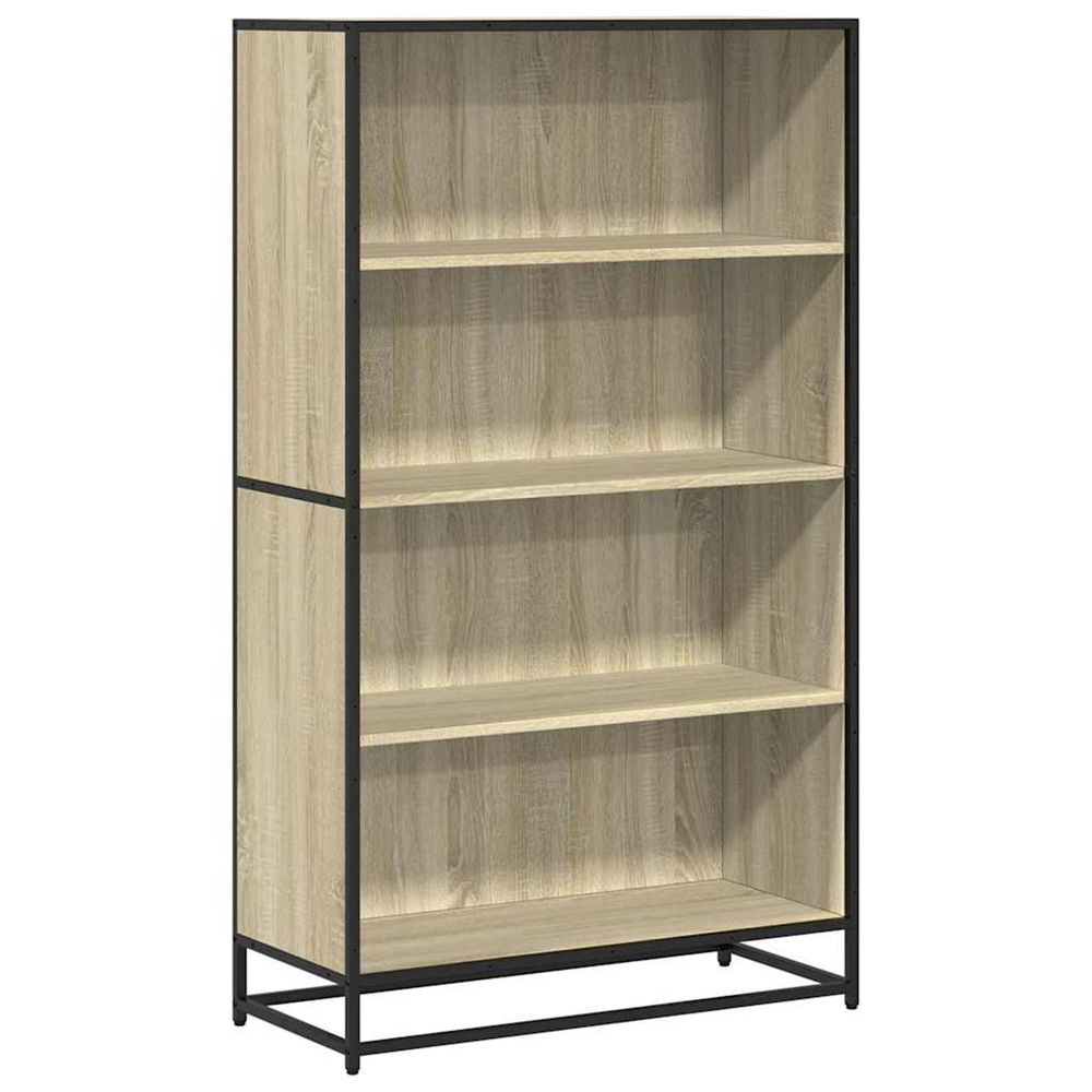 Bibliothèque chêne sonoma 80,5x35x139 cm bois d'ingénierie