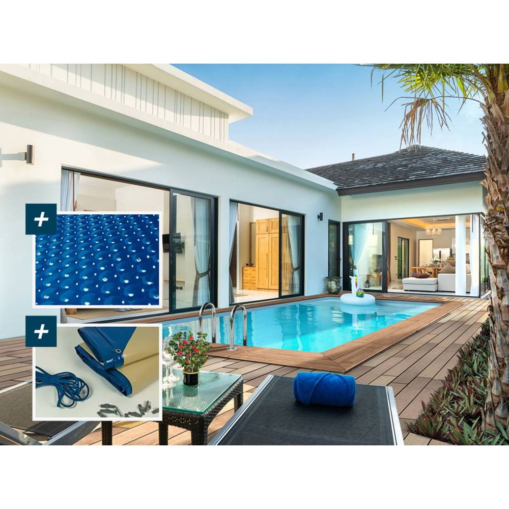 Piscine bois rectangle 