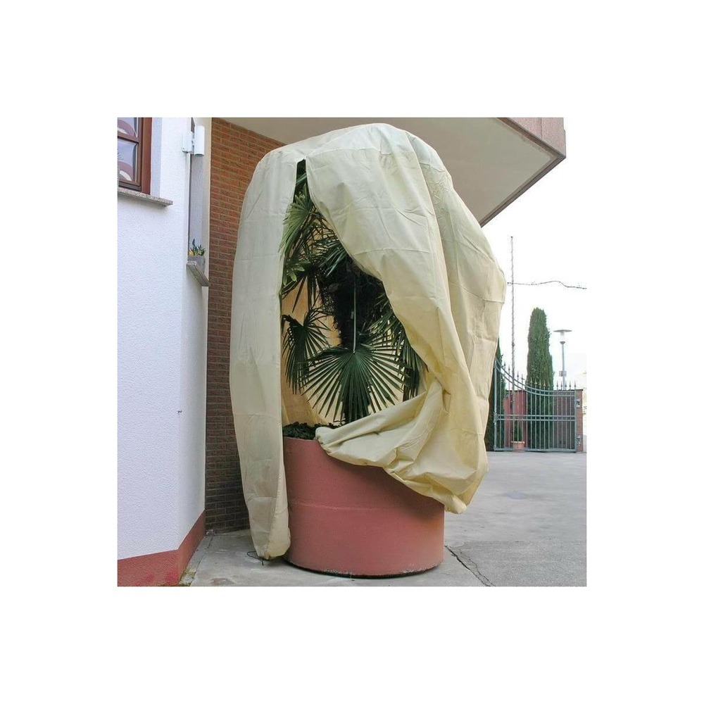 Housse d'hivernage et de protection pour plantes 250x350cm avec fermeture glissi
