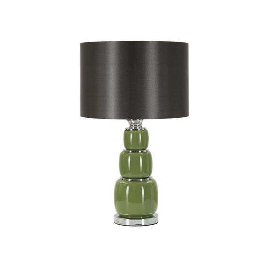 Lampe à poser en verre et métal eva modèle 2