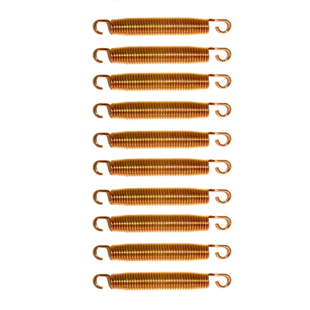 Kangui lot de 10 ressorts gold 165 mm pour trampoline de jardin