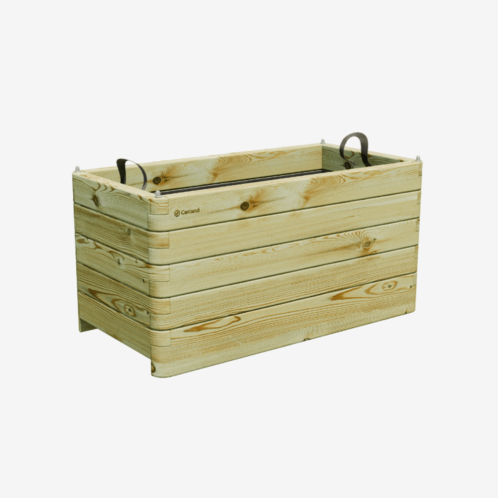 Bac a fleurs rectangulaire 134l