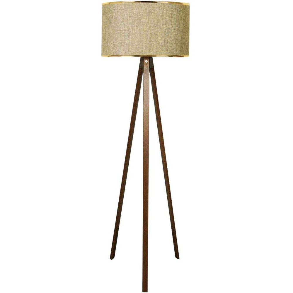 Lampadaire en bois floor