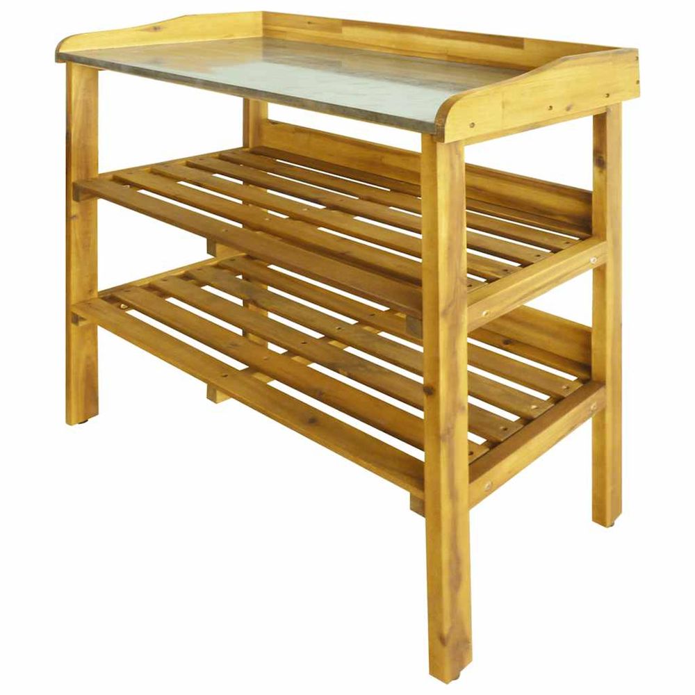 BANC A JARDINIERE AVEC 2 ETAGE-(865843)