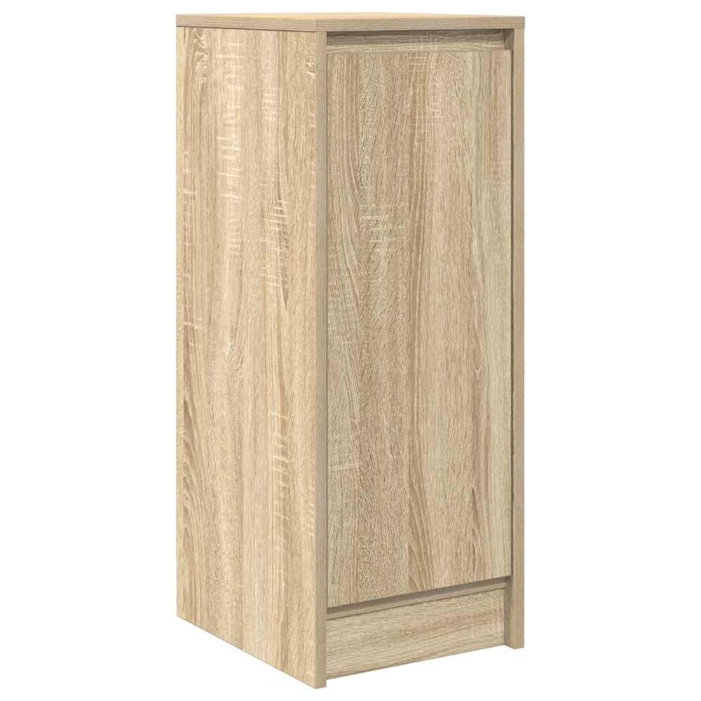 Buffet chêne sonoma 29,5x34x76 cm bois d'ingénierie