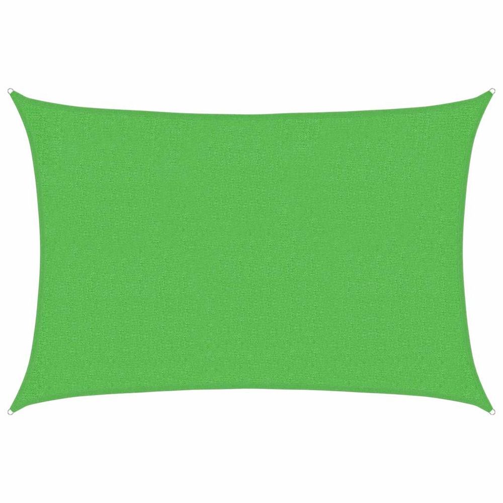 Voile d'ombrage 160 g/m² vert clair 2x2,5 m pehd
