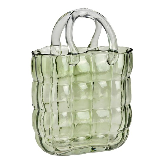 Vase sac en verre
