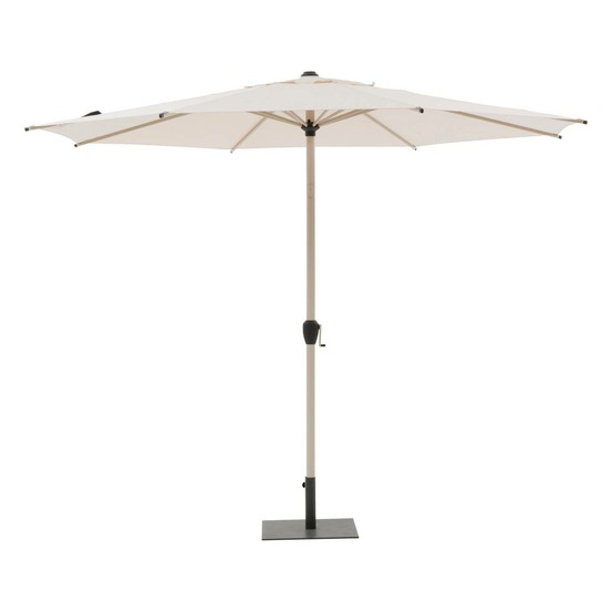 Parasol droit rond inclinable