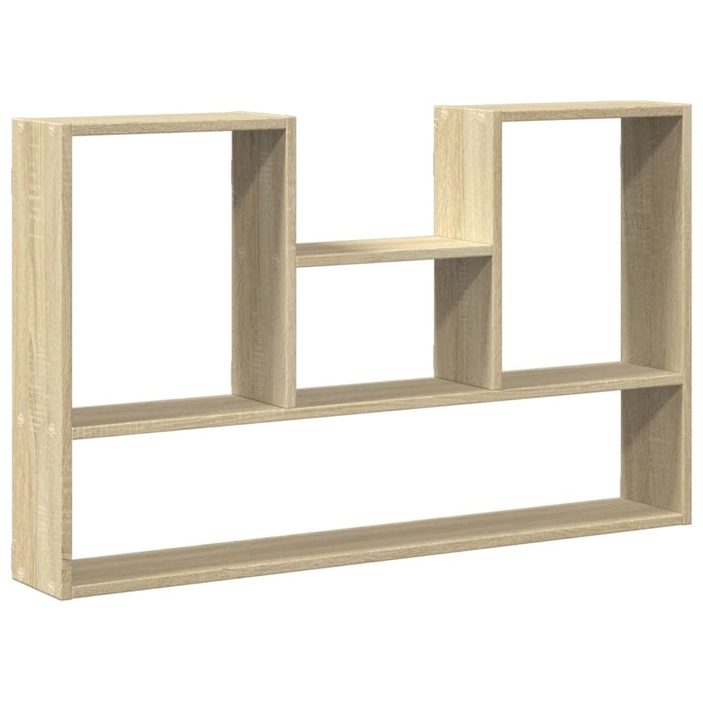 Étagère murale chêne sonoma 99x15x60 cm bois d'ingénierie