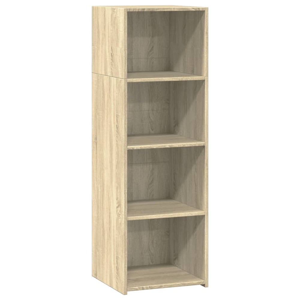 Buffet bahut commode armoire meuble de rangement organisateur cuisine salle de séjour salon sonoma 40 x 41 x 124 cm bois d'in
