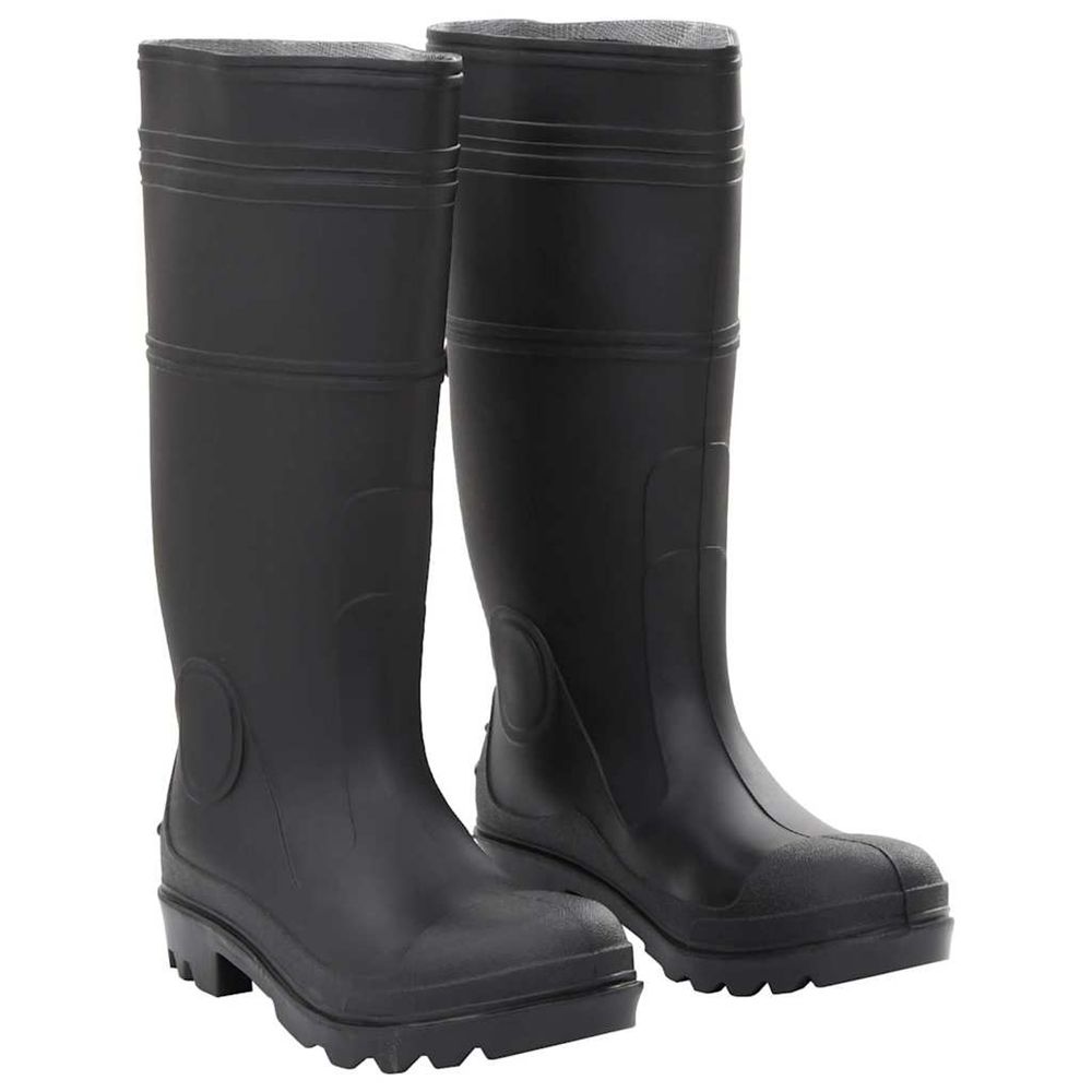 Bottes de pluie noir taille 38 pvc