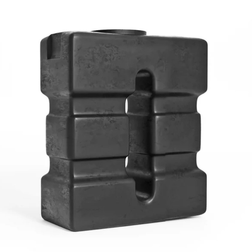 Cuve de stockage d'eau enterrée verticale 1000l rectangulaire