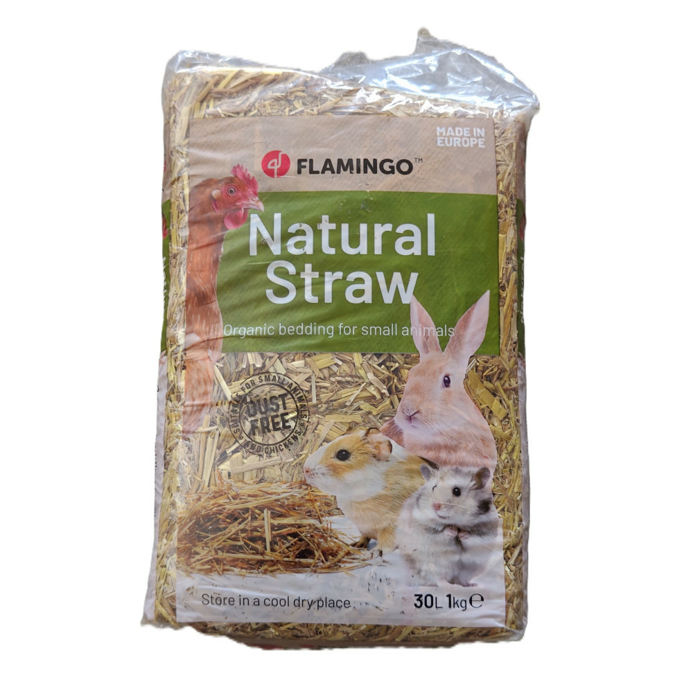 Paille 1 kg 30 litres pour rongeurs