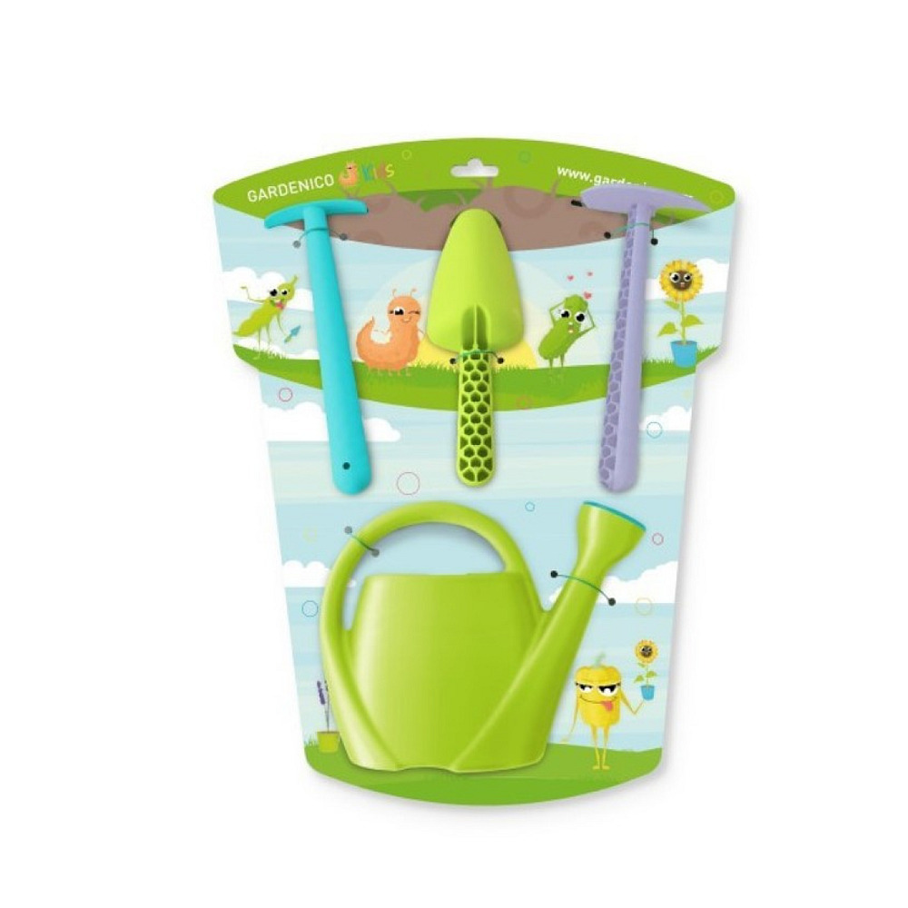 Kit jardinage enfant gardenico 4 pièces