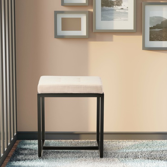 Tabouret en tissu barci b