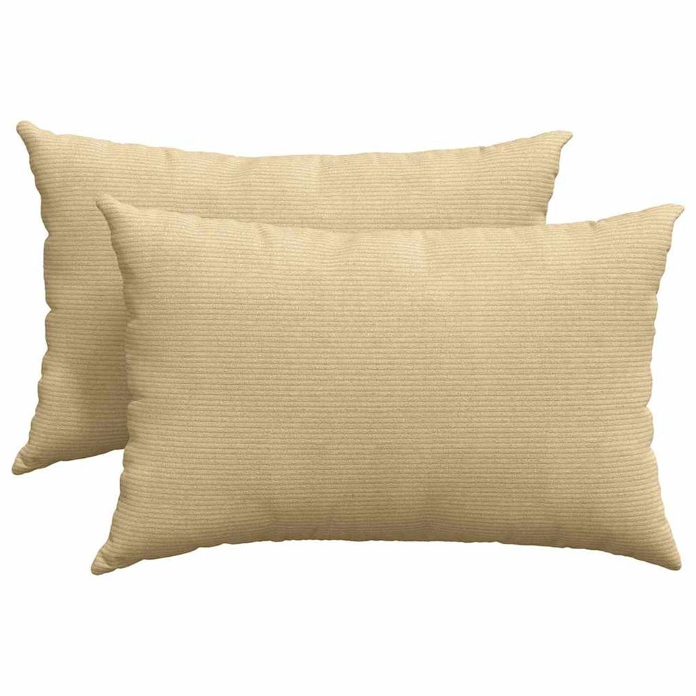 Coussins de canapé 2 pcs vert gris 60 x 40 cm