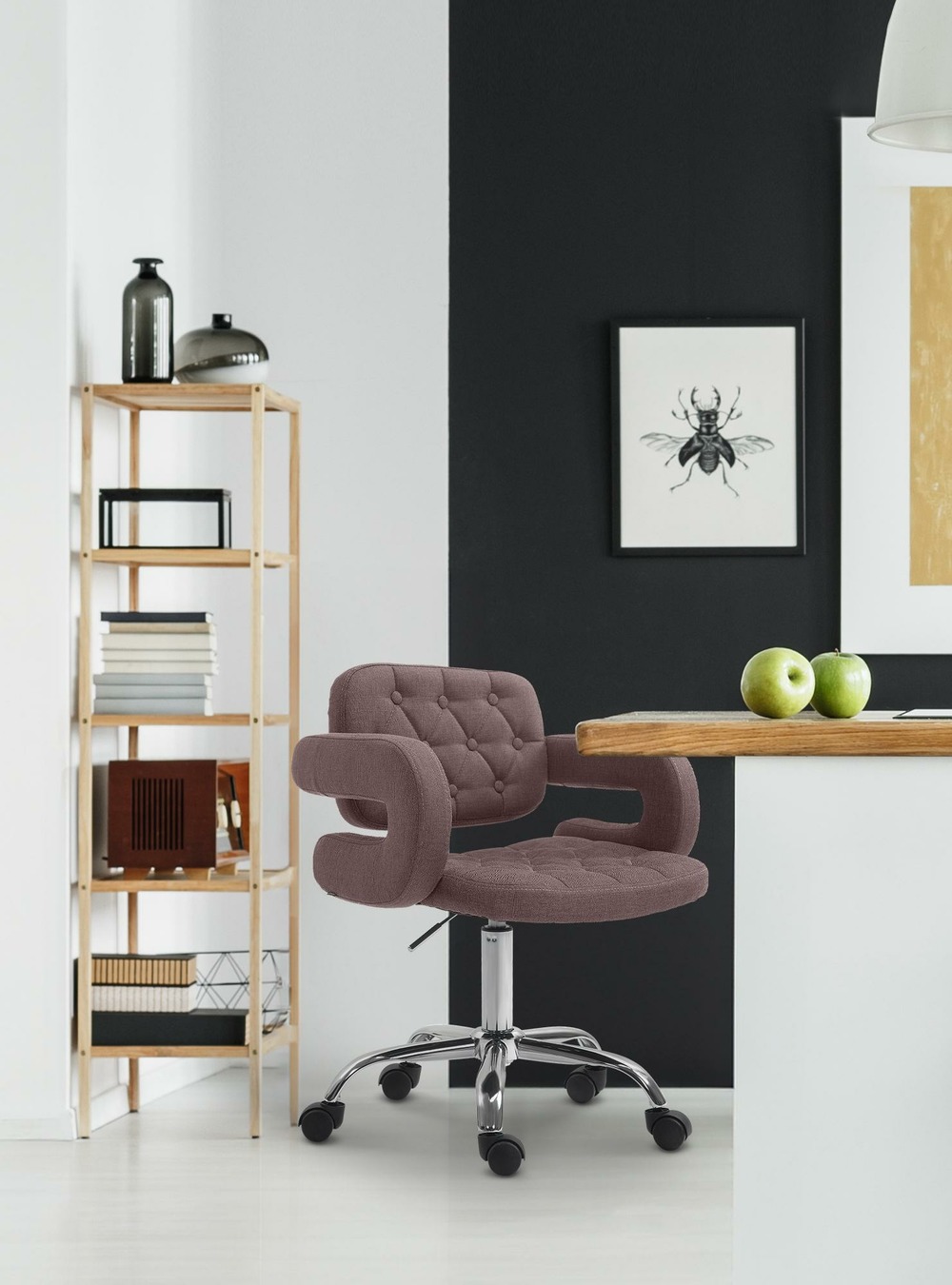 Tabouret de travail en tissu dublin