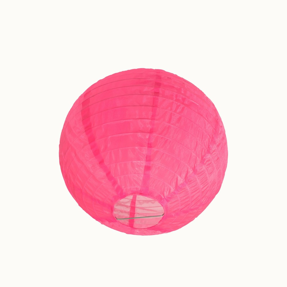 5 lampions en tissu résistant aux uv - intérieur extérieur