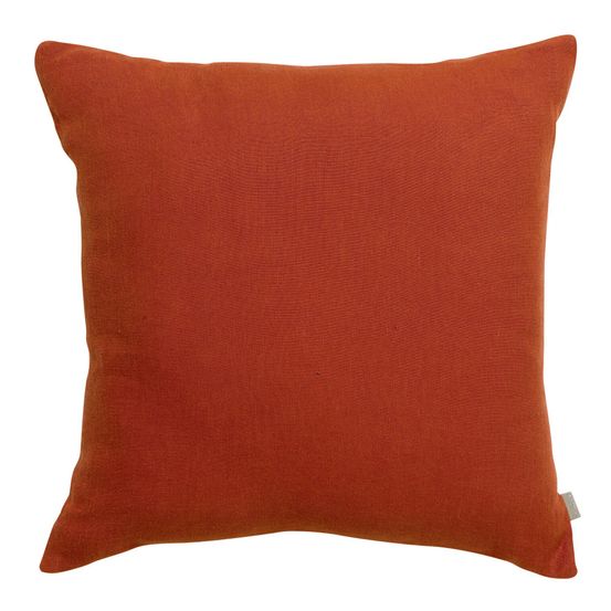 Coussin uni zeff rooibos 45 x 45 cm
