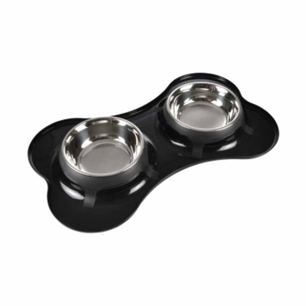 Gamelle double pour chien 