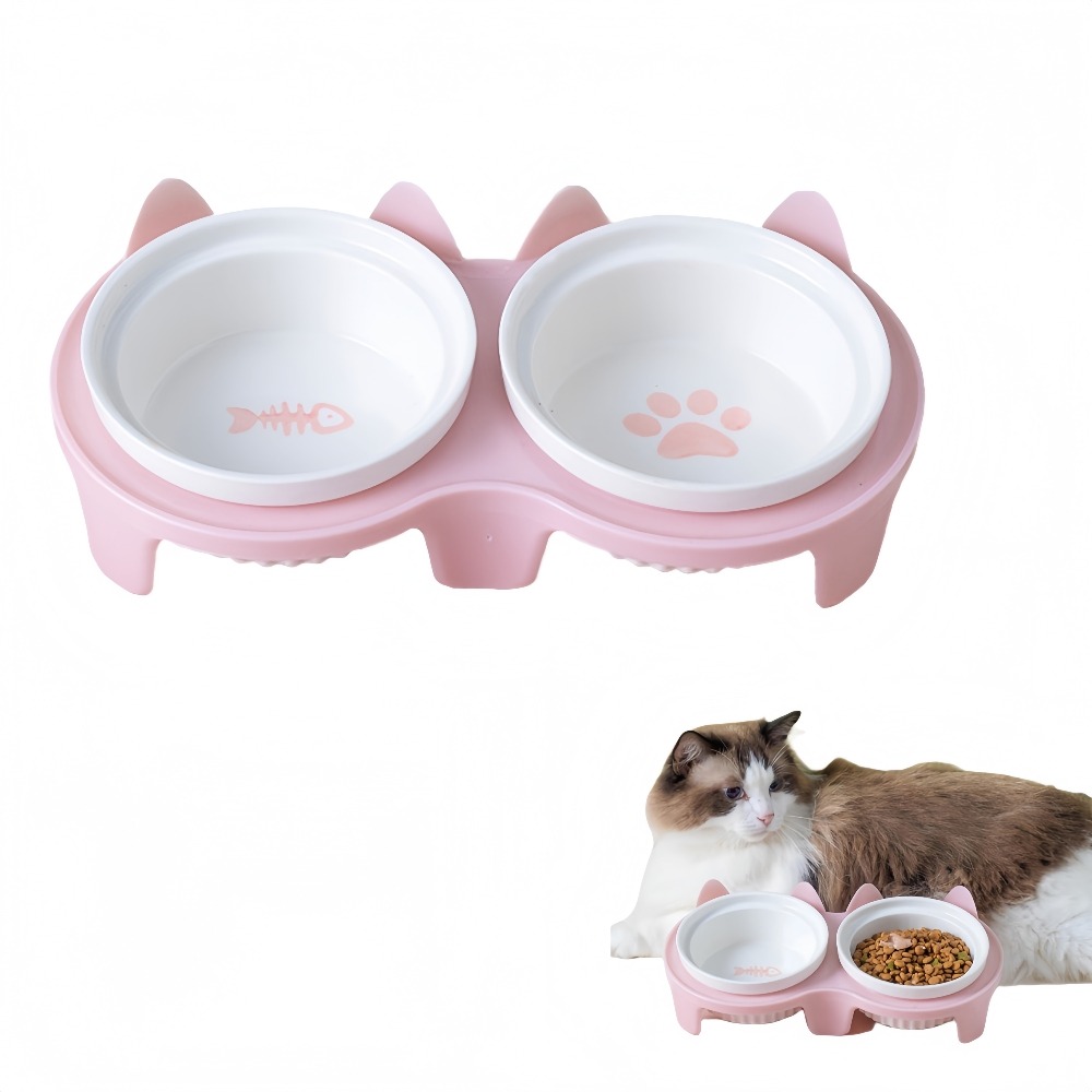 Gamelle surélevée pour chat