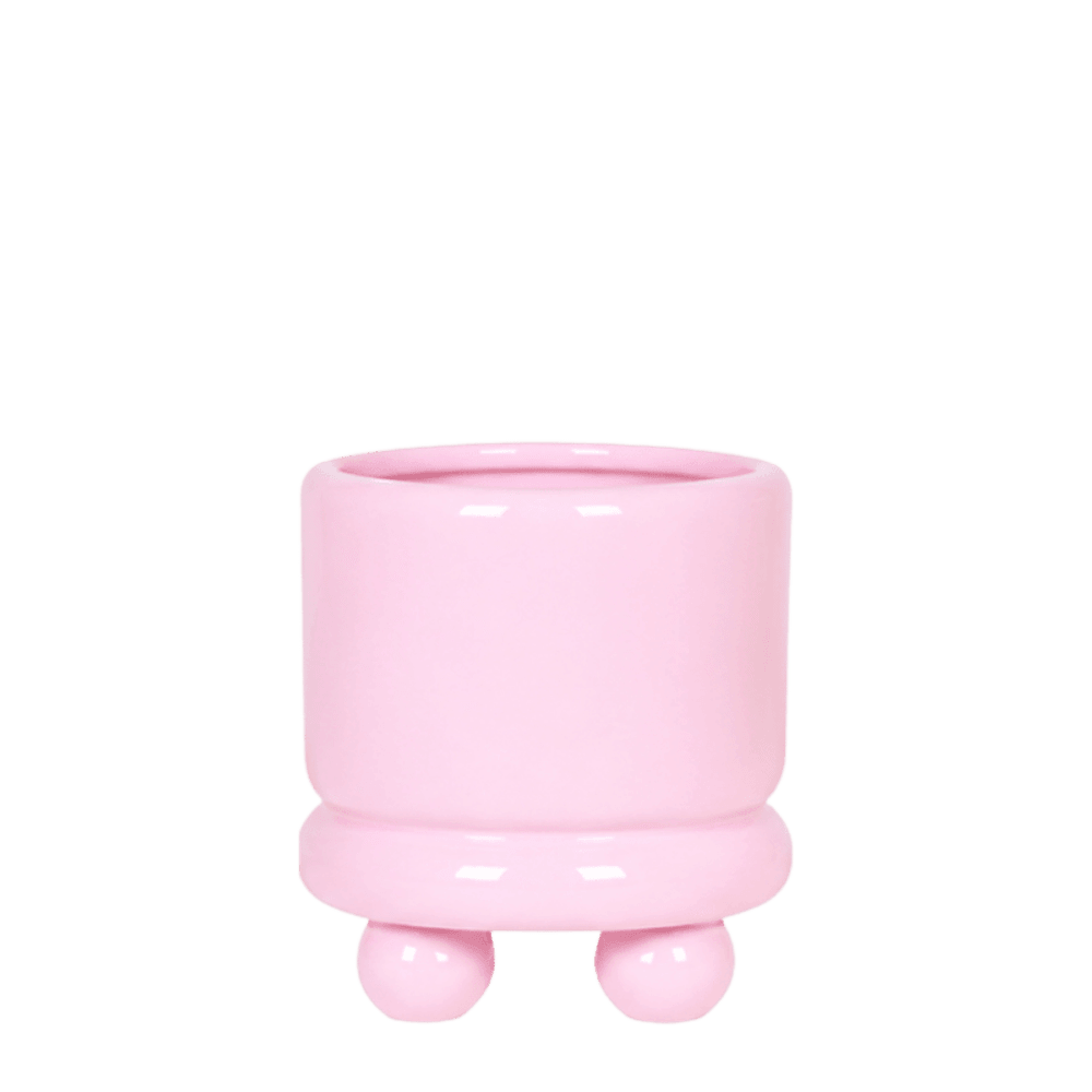 Cache-pot dotty rose - ø6 cm x h7,5 cm