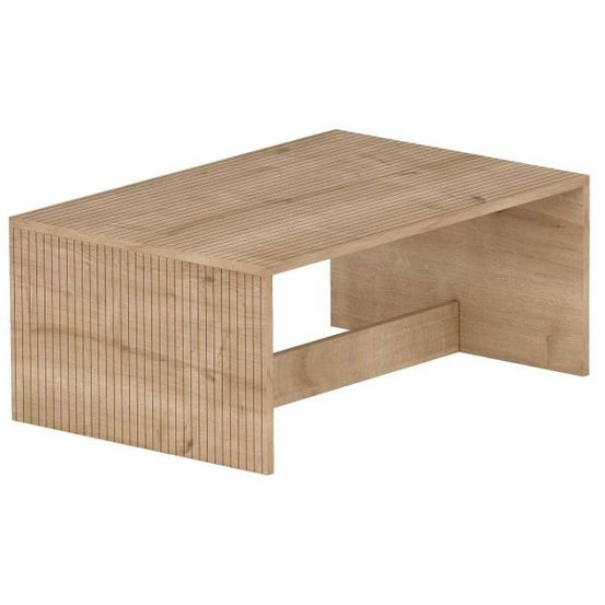 Table basse en aggloméré lenna chêne