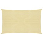 Voile d'ombrage 160 g/m² beige 2x5 m pehd