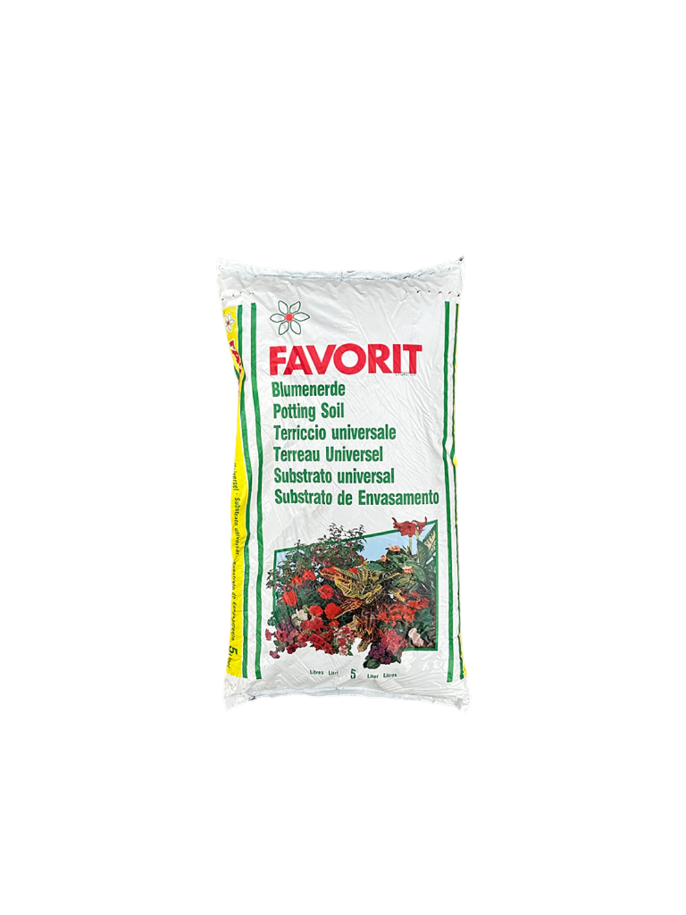 Favorit - terreau universel - sachet de 5l - agriculture biologique