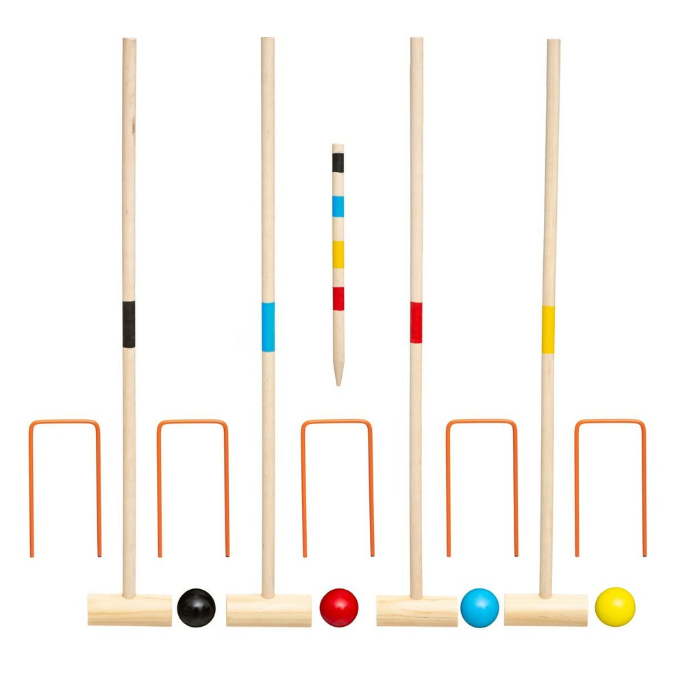 Jeu de croquet bois
