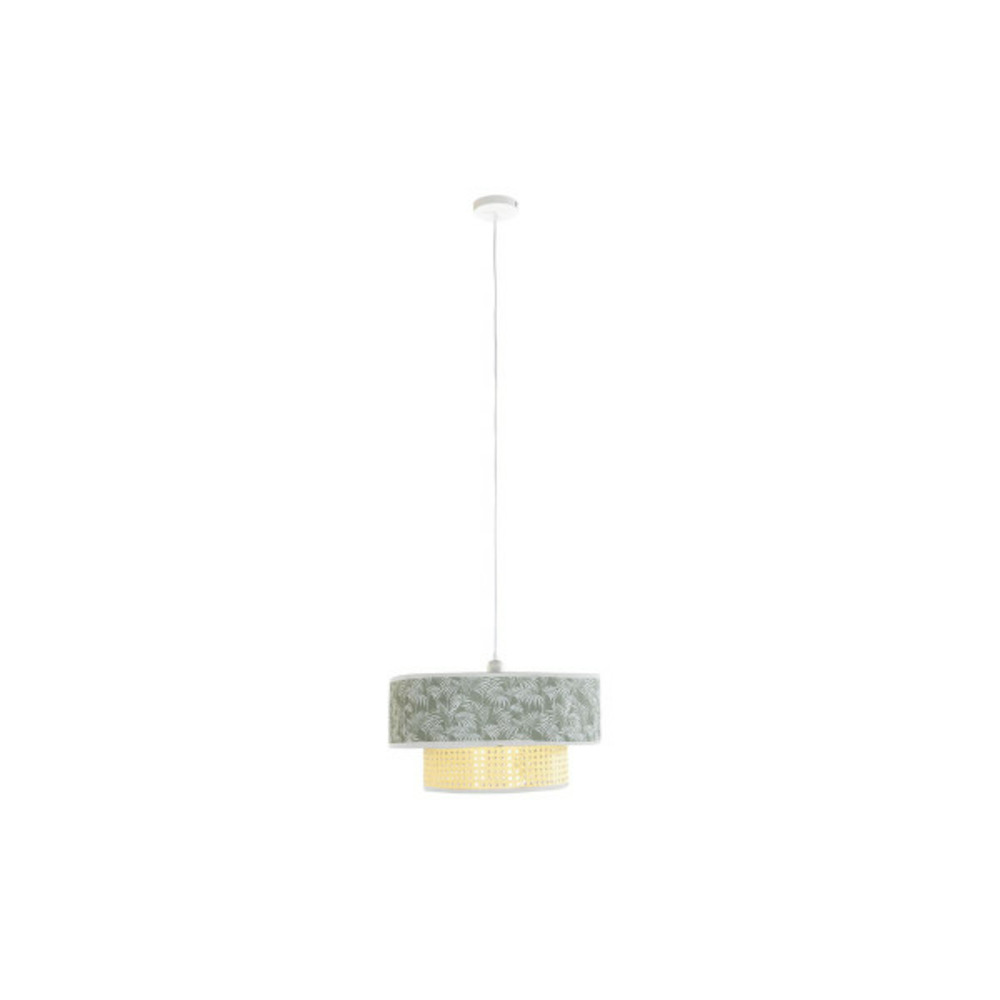 Suspension naturel noir polyester blanc vert 40 w 50 w (46 x 46 x 25 cm)