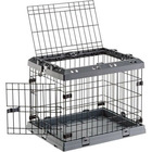 Cage pliable pour tres petits chiens superior 60 clôture métallique, avec séparateur, double verrouillage - 60 x 47 x 50 cm