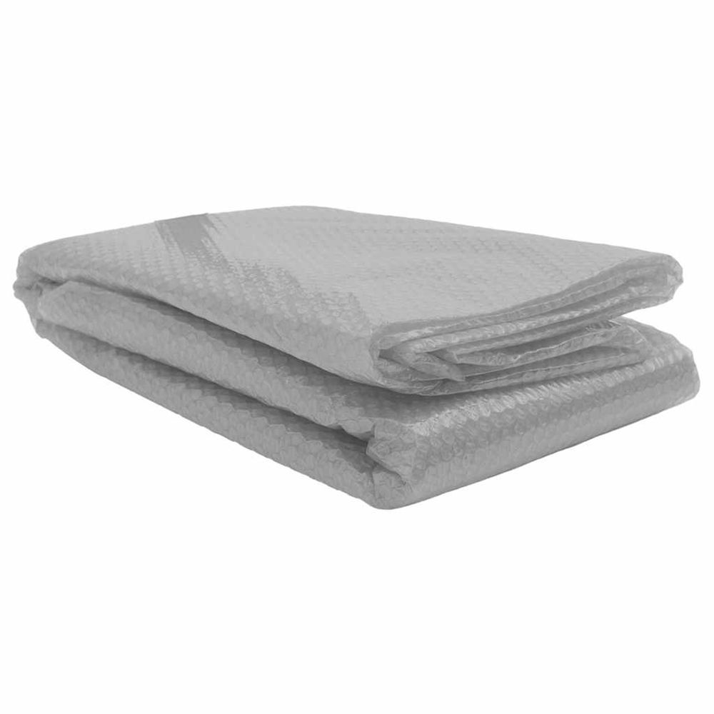 Film solaire de piscine flottant pe 450x220 cm gris
