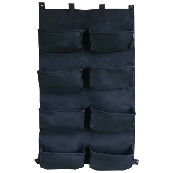 Mur végétal 8 sacs noirs en feutre géotextile - bag 4 plant 60 x 10 x 100 cm