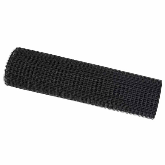 Clôture en fil soudé gris 0.4 x 25 m acier