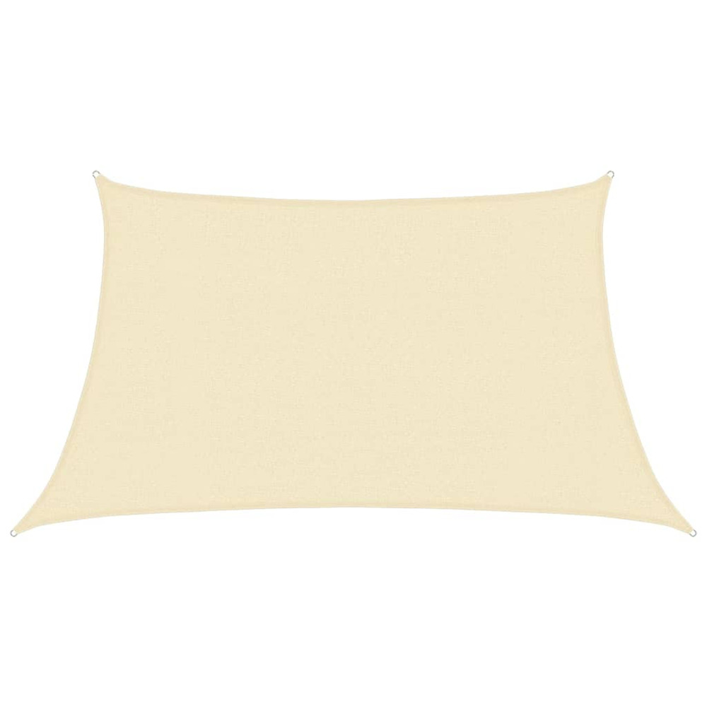 Voile d'ombrage 160 g/m² crème 3/4x2 m pehd