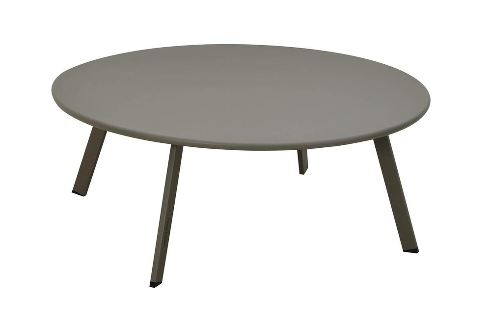 Table d'appoint de jardin saona d90cm café