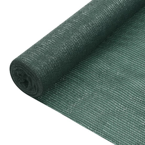 Filet brise-vue vert 1x50 m pehd 75 g/m²