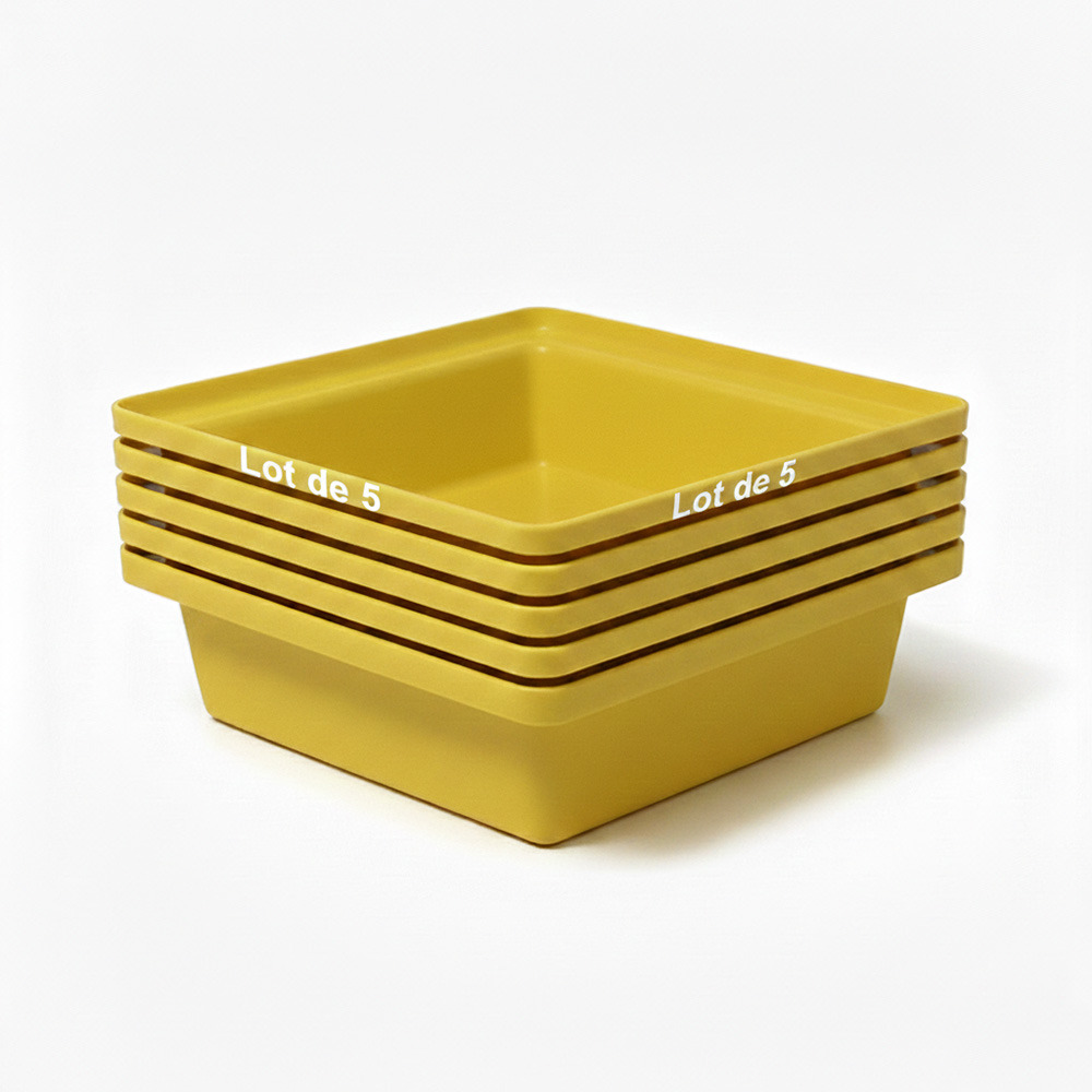 Bac de rétention 30l empilable-lot de 5