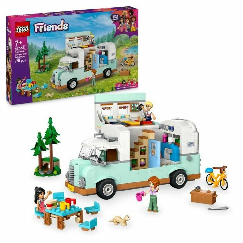 Lego friends camping-car de l'amitié