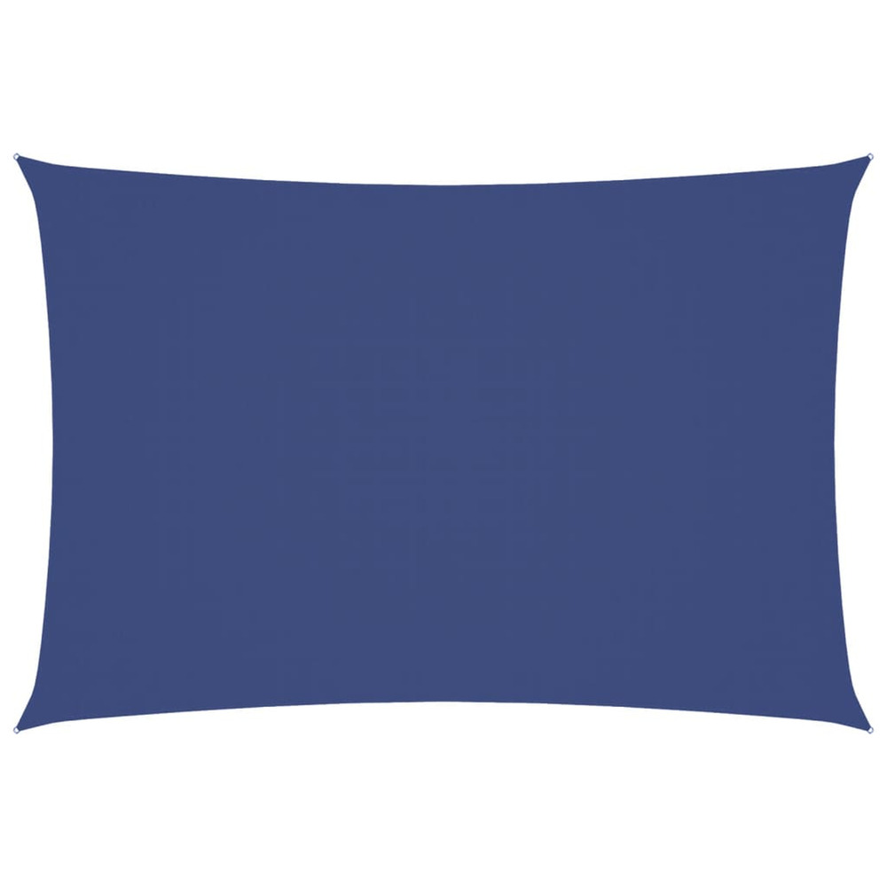 Voile de parasol tissu oxford rectangulaire 2,5x4,5 m bleu